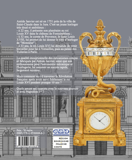 Antide Janvier - horloger du roi