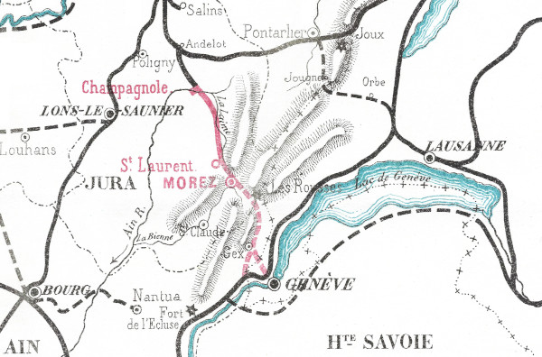 Ligne Champagnole - Morez