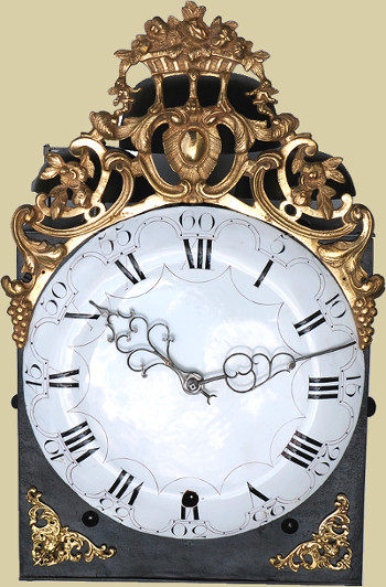 Horloge comtoise vers 1770