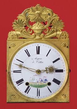 Horloge comtoise vers 1830