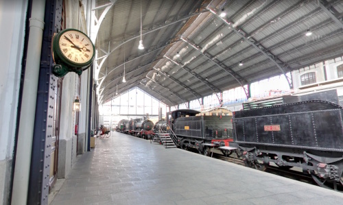 Reloj - Museo del Ferrocarril de Madrid